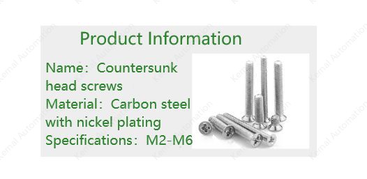 Electronic screws M4*6