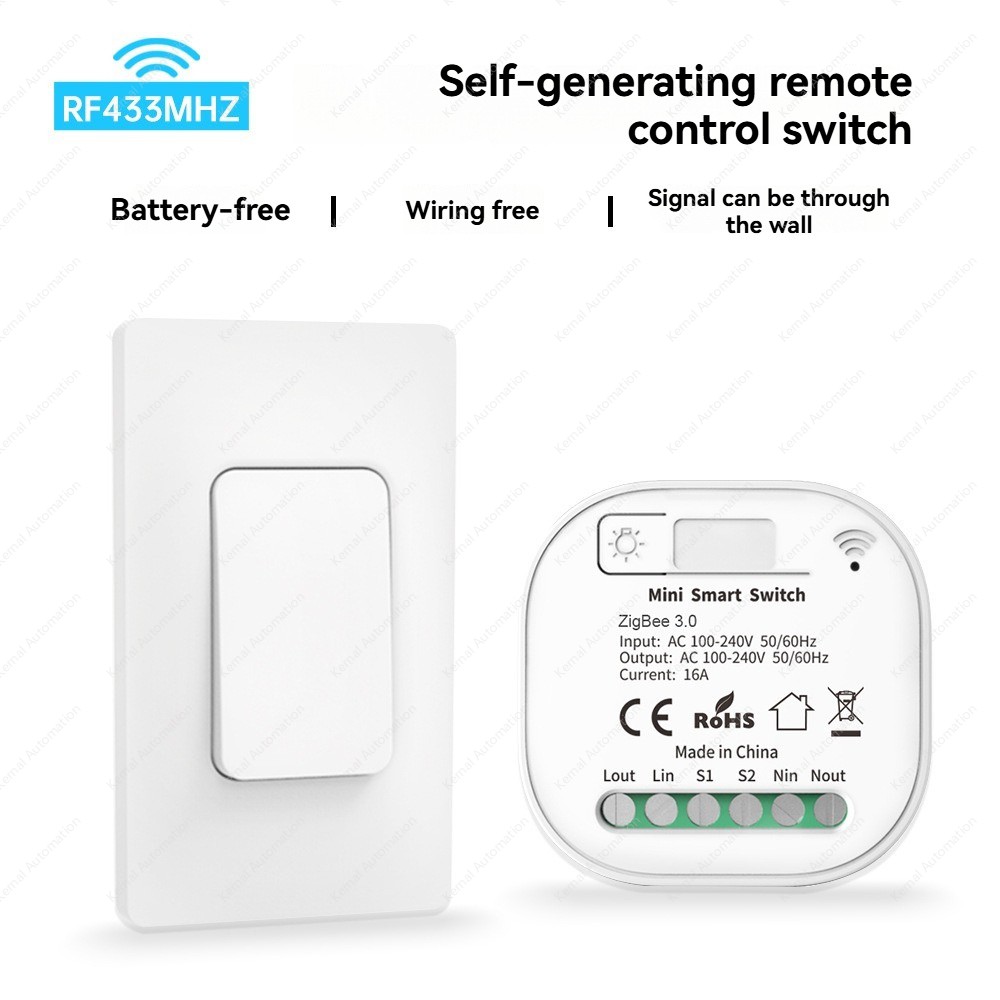 1 controller + 1 self-generating switch